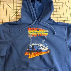 Old Navy Blue 'Back to the Future' Hoodie